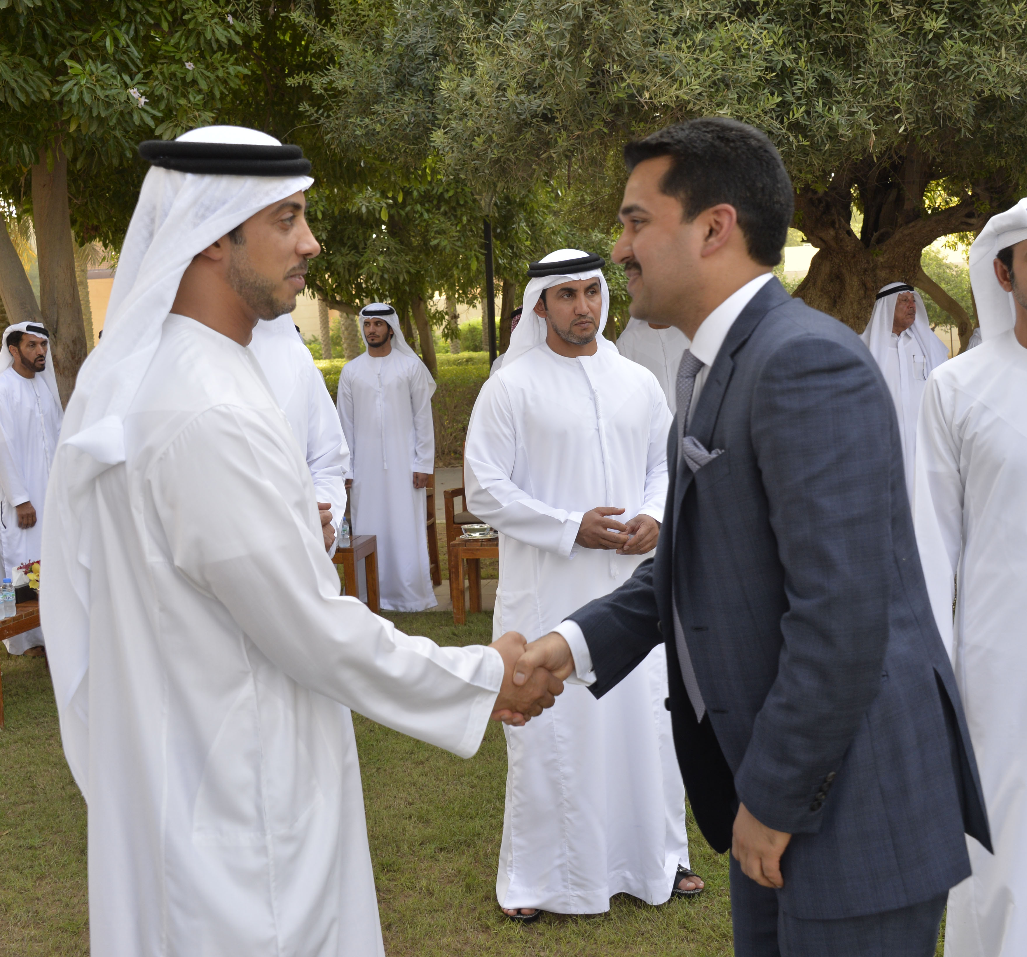 With HH Sheikh Mansour bin Zayed Al Nahyan,  Deputy Prime Minister of UAE, Minister of Presidential Affairs and member of the ruling family